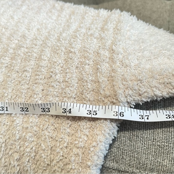 Hippie Rose Soft Oversize Fuzzy Sweater Hoodie Poncho Cream Sz M/L - Picture 8 of 9